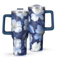 thumbnail image 1 of OBREWU Pioneer Flower Tumbler with Handle and Lid,Pioneer Flower 40oz Double Wall Vacuum Insulated Tumbler,Cups Gift for Women and Men, 1 of 7