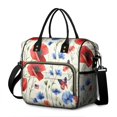 thumbnail image 1 of OBREWU Pioneer Flower Women's Insulated Leakproof Large Lunch Bag, Oxford Cloth, 1 of 7