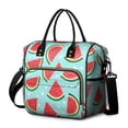 thumbnail image 1 of OBREWU Summer Watermelon Women's Insulated Leakproof Large Lunch Bag, Oxford Cloth, 1 of 7
