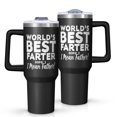 thumbnail image 1 of OBREWU World's Best Farter Tumbler with Handle and Lid,40oz World's Best Farter Double Wall Vacuum Insulated Tumbler,World's Best Farter Cups Gift for Women and Men, 1 of 7