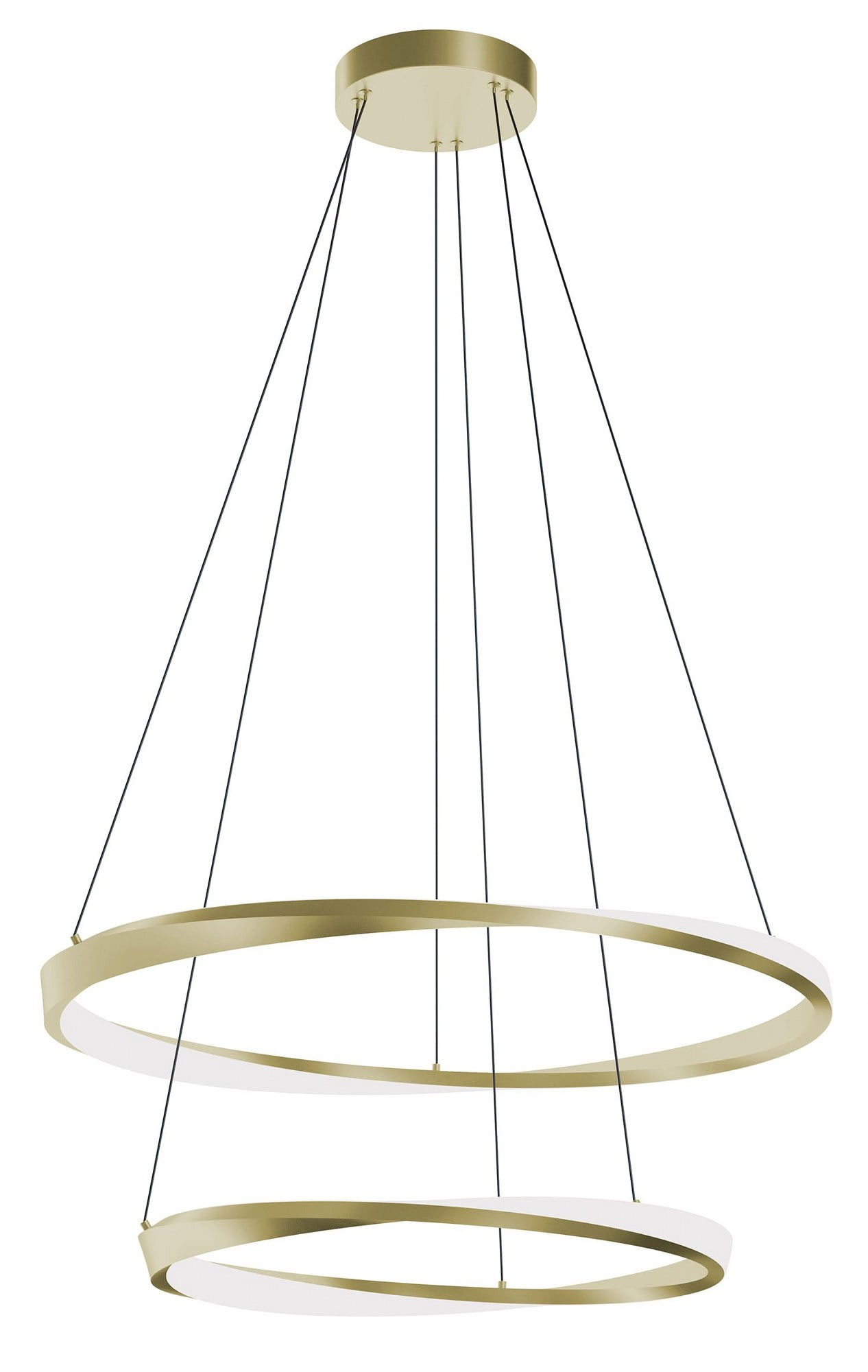 OBRP2432LAJUDLB AFX Oberon - 25W 2 LED Pendant-1.5 Inch Tall and 1.4 ...