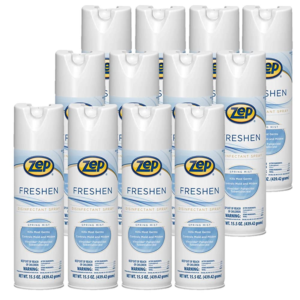 OBS Zep Freshen Surface Disinfectant Spray 15.5 ounce(Case of 12) EPA