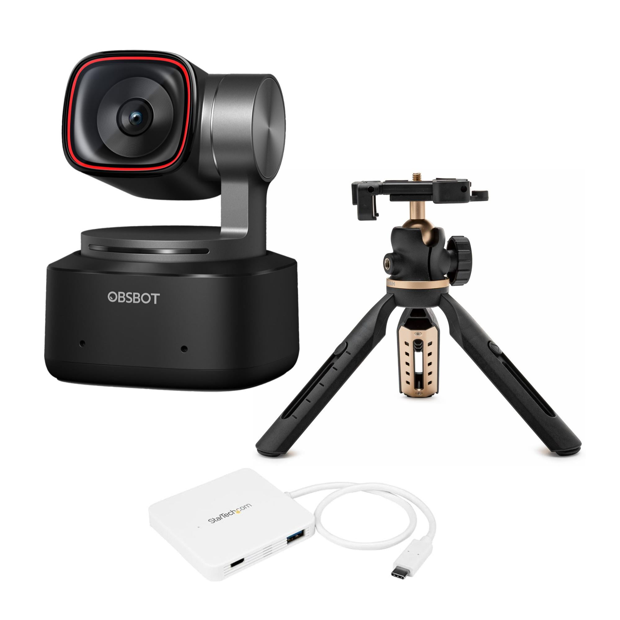 OBSBOT Tiny 2 AIPowered PTZ 4K cam with Dual Native ISO Technology