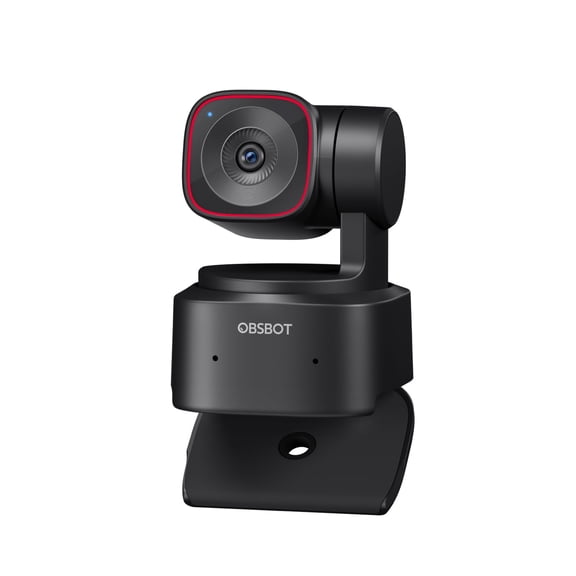 OBSBOT Tiny 2 Lite 4K Webcam for PC, AI Tracking PTZ Streaming Camera with 1/2" Sensor, Gesture Control, 60 FPS, HDR, Microphones, Web Camera for Desktop Computer, Laptop, Meeting, Video Calls, etc.