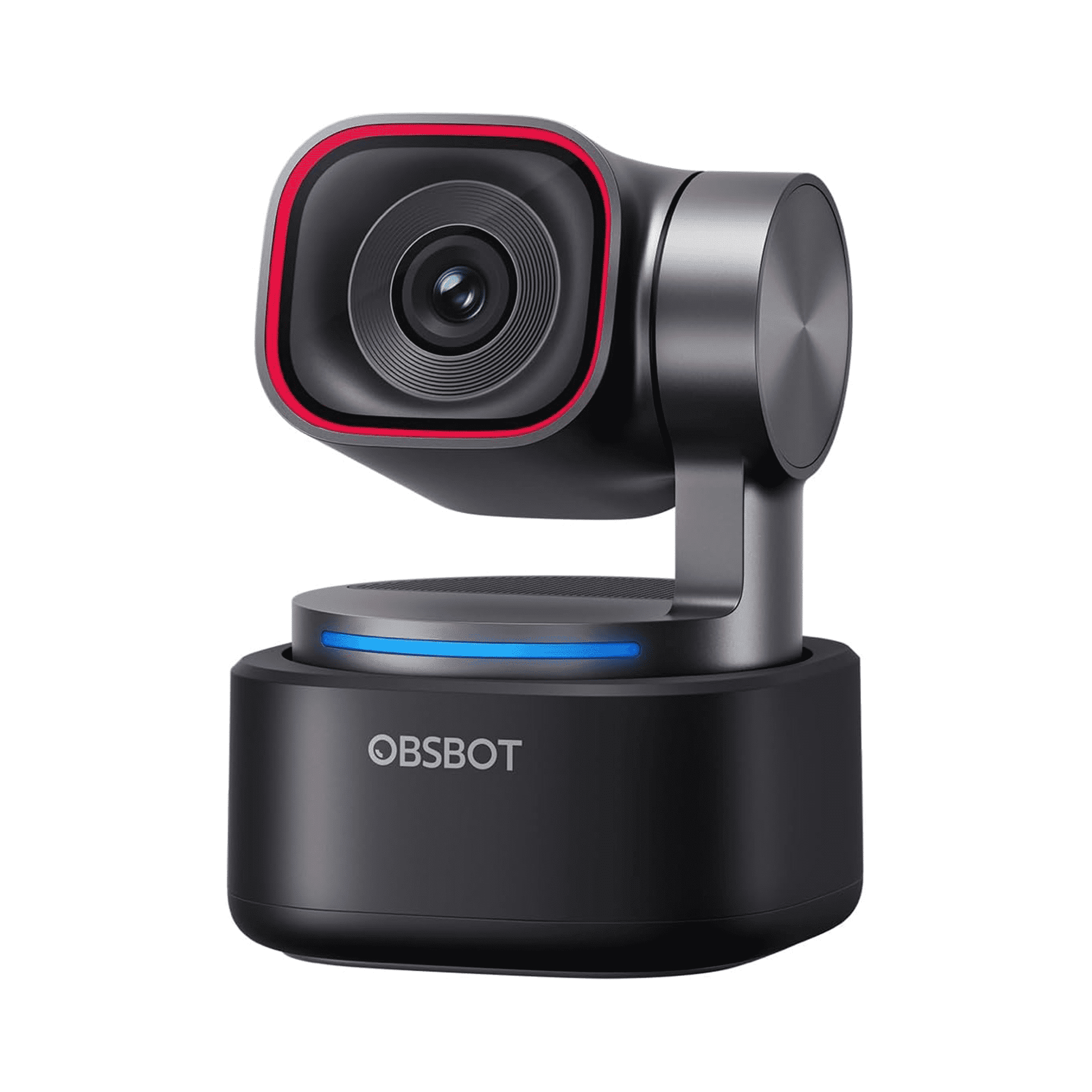 OBSBOT Tiny 3 AI-Powered Spatial Audio 4K Webcam, AI Tracking PTZ Camera with 1/1.28" Sensor
