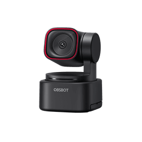 OBSBOT Tiny 3 Lite 4K PTZ Webcam, 1/2" Sensor, Spatial Audio, AI Tracking, HDR, for Streaming Meeting