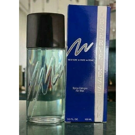 OBSERVE L'ESSENCE 3.3 Fl. Oz. Spray Cologne for Men New in Box vintage