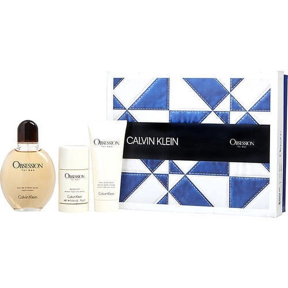 OBSESSION by Calvin Klein Gift Set -- 4 oz Eau De Toilette S