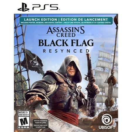 Assassin's Creed Black Flag Resynced Wal Mart Edition - PlayStation 5 Game