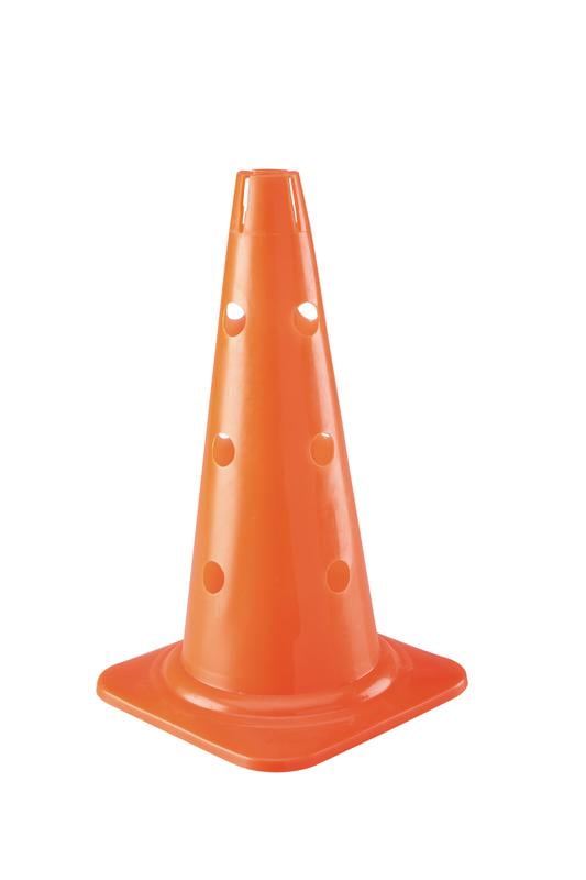 OBSTACLE CONE, PLASTIC, ORANGE 15"