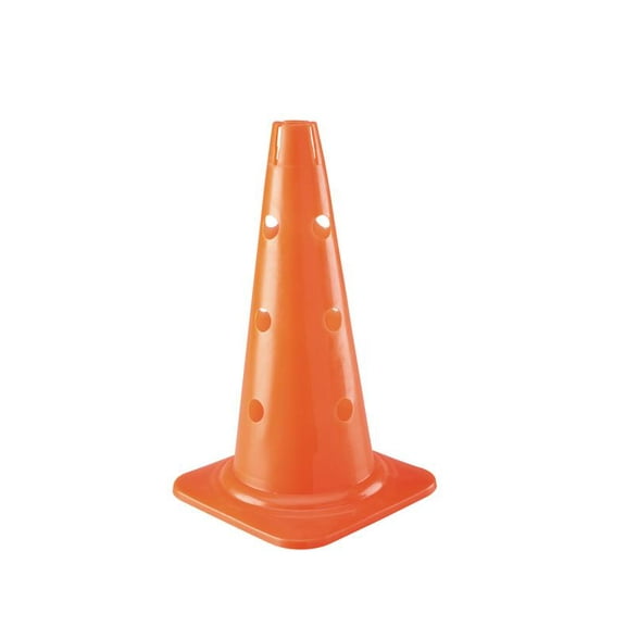OBSTACLE CONE, PLASTIC, ORANGE 15"