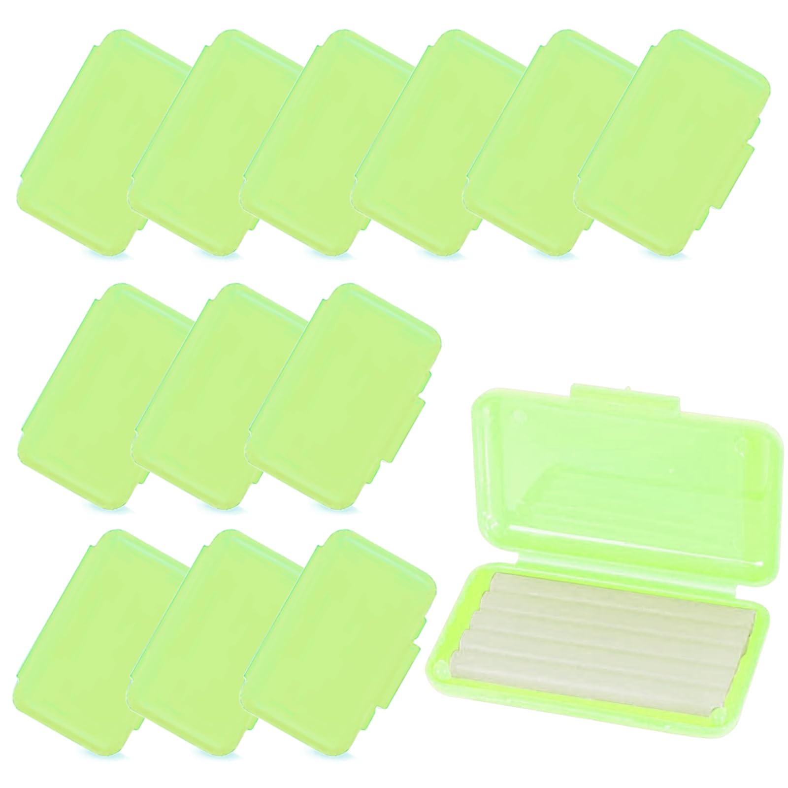 OBTANIM 12 Pack Green Braces Wax Dental Care Orthodontic Wax for Braces