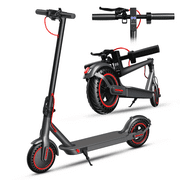 OBX 350W Electric Scooter for Adults, 18MPH & 16 Miles Long Range, 8.5" Solid Tires, Folding Commuting E-Scooter with Dual Brake System & App Control