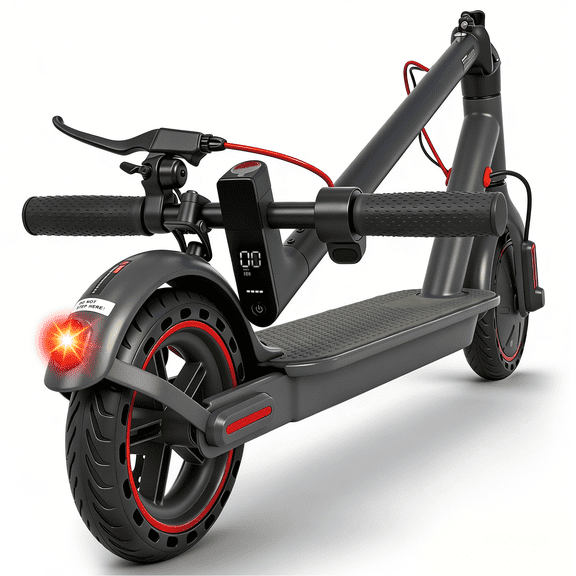 OBX 350W Electric Scooter for Adults, 8.5''Solid Tires 18 MPH & 16Miles Range,Folding Commuting E-Scooter Adults with APP Control