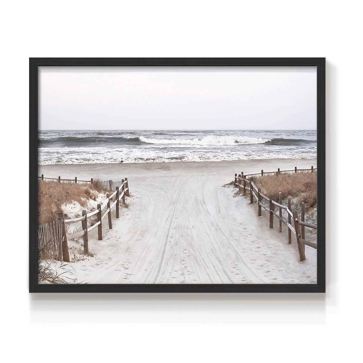OBX Path by Natalie Carpentieri - Restickable Framed Giclée Print