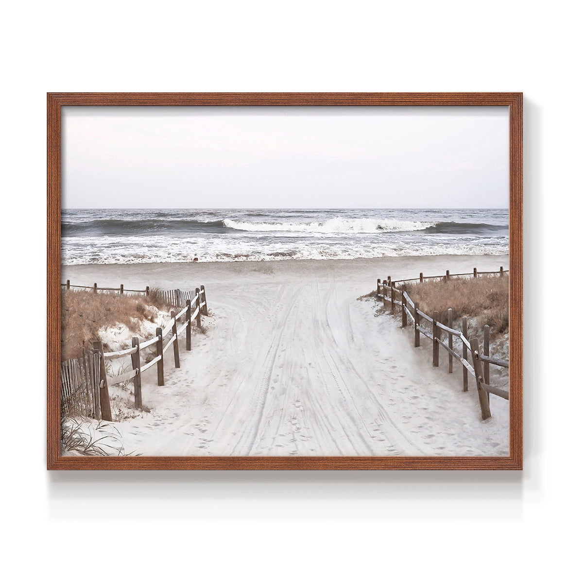 OBX Path by Natalie Carpentieri - Restickable Framed Giclée Print