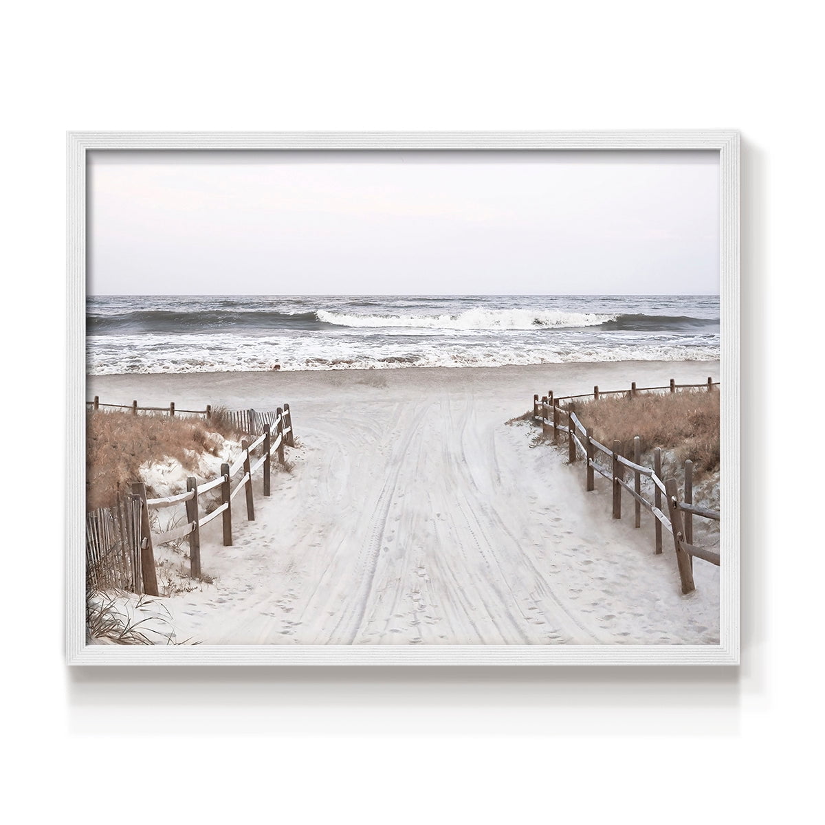 OBX Path by Natalie Carpentieri - Restickable Framed Giclée Print