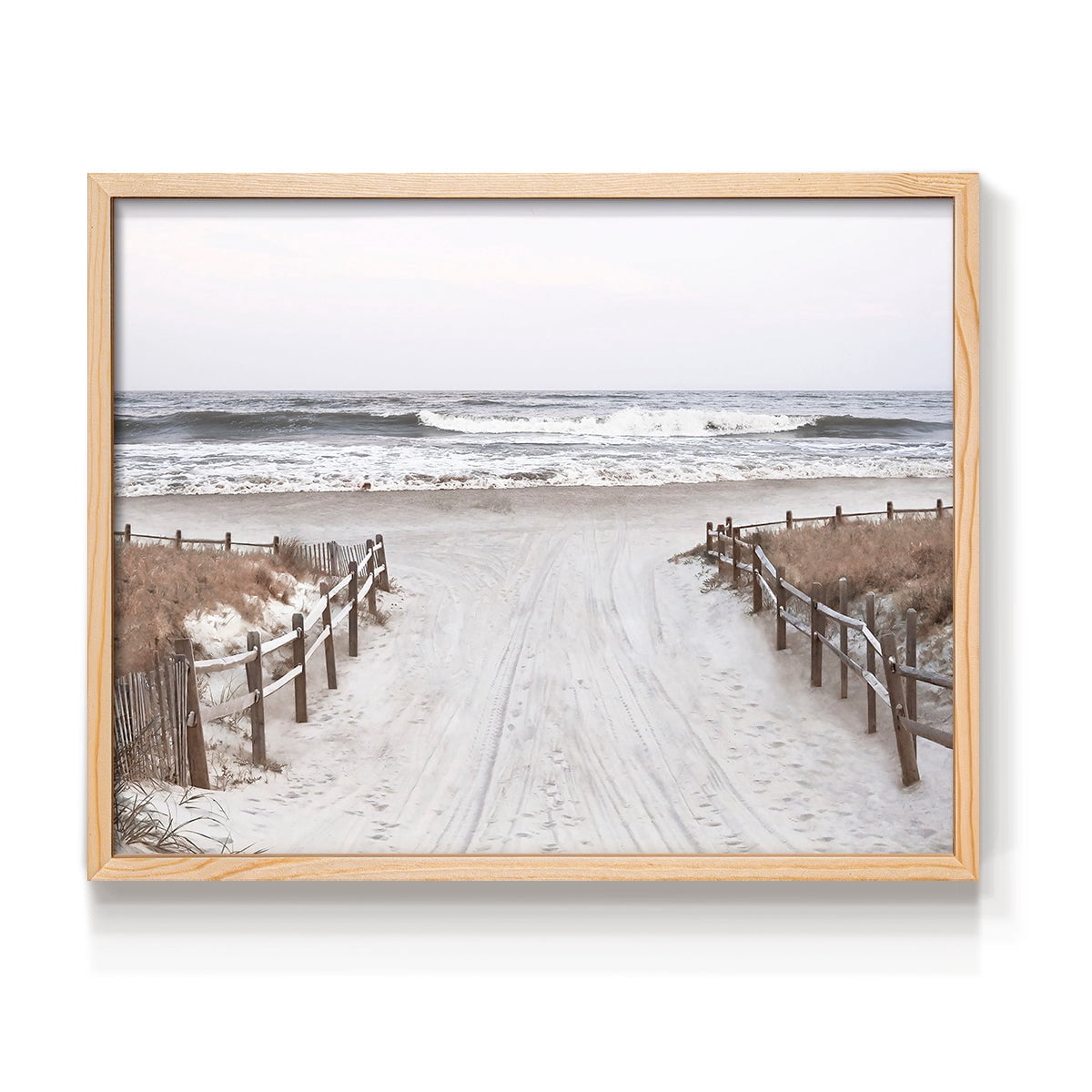 OBX Path by Natalie Carpentieri - Restickable Framed Giclée Print