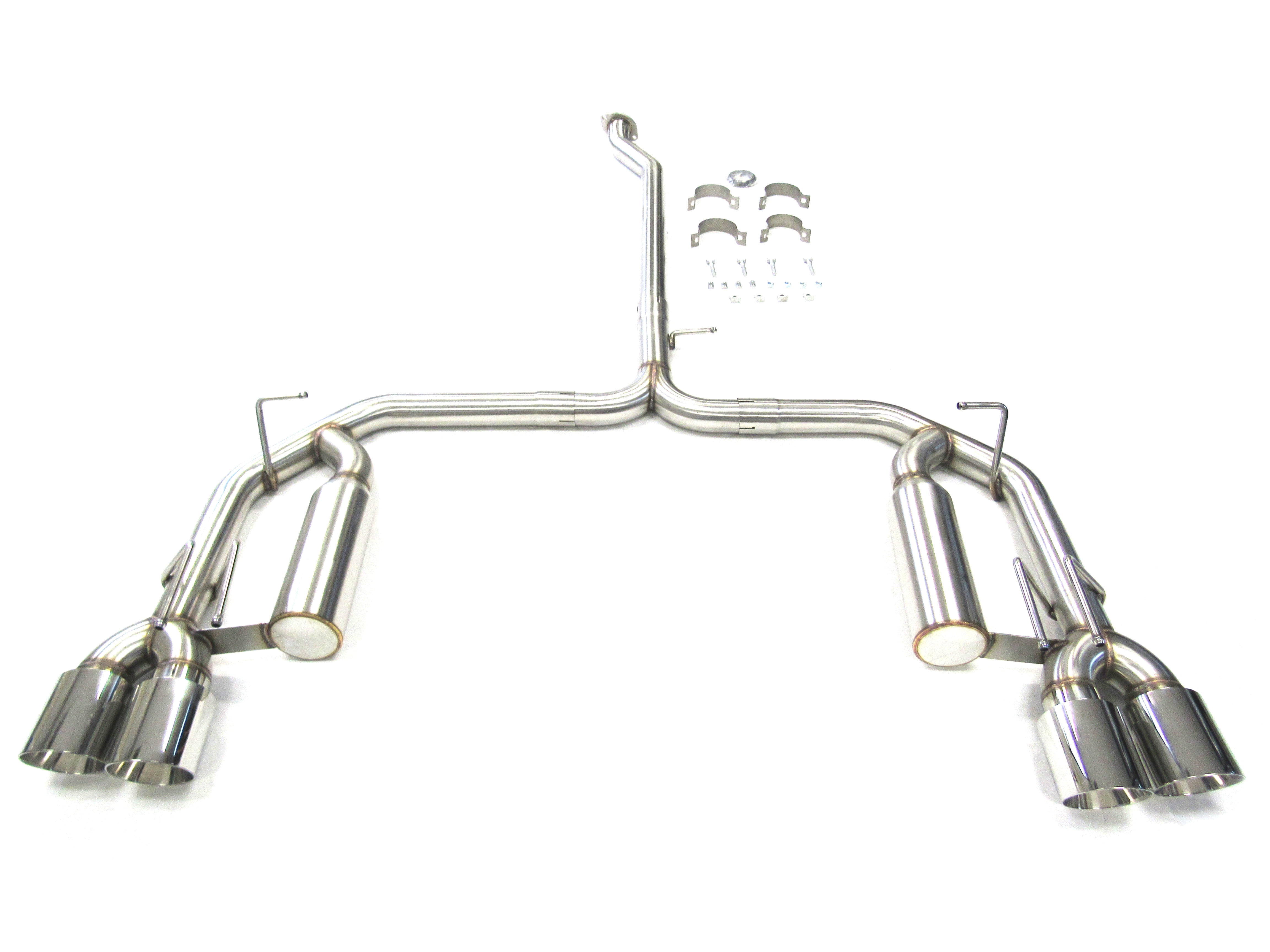 OBX Stainless Catback Exhaust For 2018 to 2022 Toyota Camry XSE 2.5L