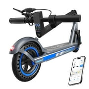 OBX OBX 350W Electric Scooter for Adults, Up to 19 MPH & 21 Miles Range, 8.5" Solid Tires Folding Commuter E-Scooter