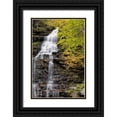 thumbnail image 1 of OBrien, Jay 13x18 Black Ornate Wood Framed with Double Matting Museum Art Print Titled - Pennsylvania Waterfall in Ricketts Glen SP, 1 of 4