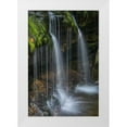 thumbnail image 1 of OBrien, Jay 13x18 White Modern Wood Framed Museum Art Print Titled - Pennsylvania Waterfall in Ricketts Glen SP, 1 of 4