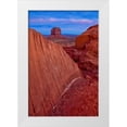 thumbnail image 1 of OBrien, Jay 23x32 White Modern Wood Framed Museum Art Print Titled - USA, Utah Eroded sandstone formations at sunset, 1 of 4