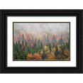 thumbnail image 1 of OBrien, Jay 32x23 Black Ornate Wood Framed with Double Matting Museum Art Print Titled - USA, New York, Adirondacks State Park, 1 of 4