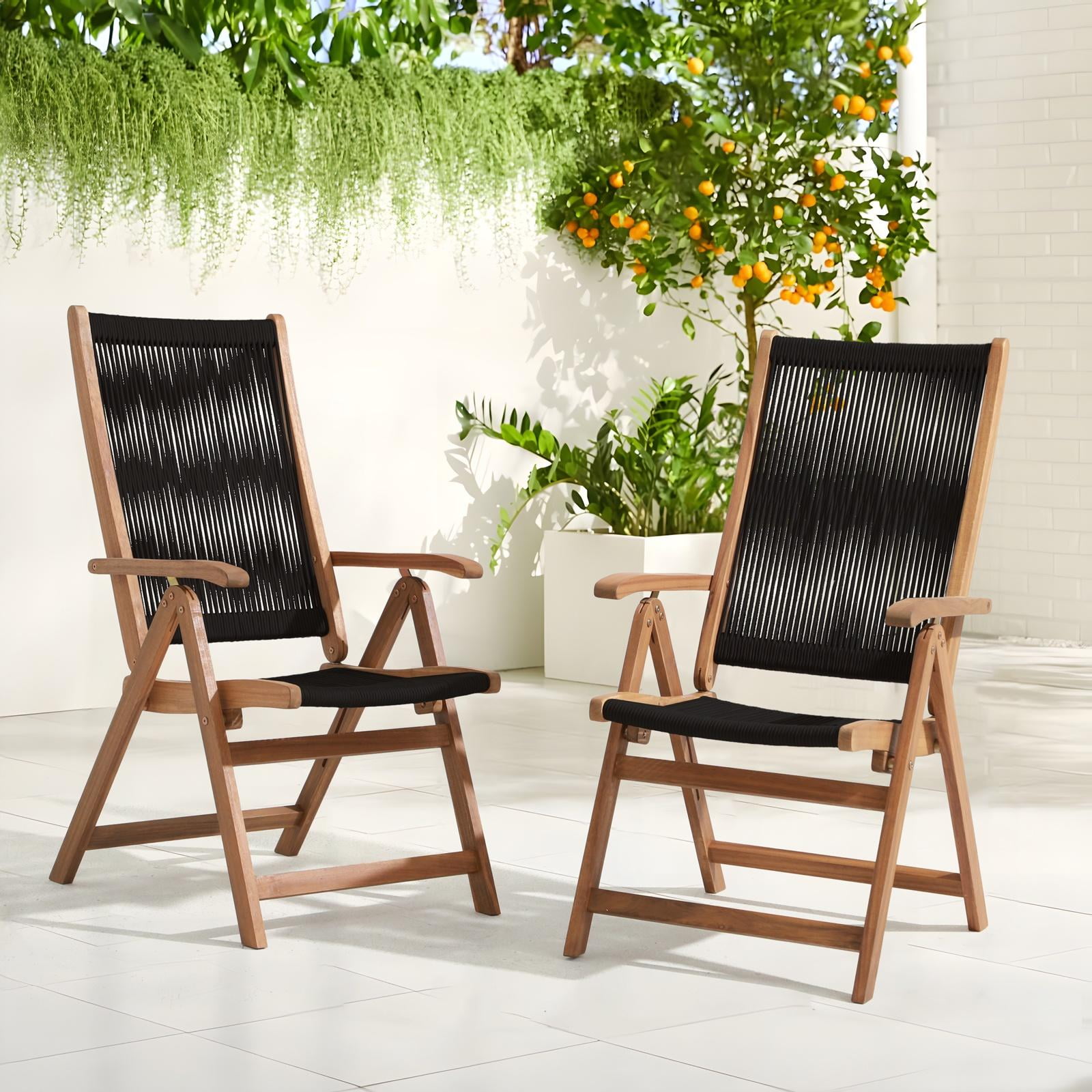 OC Orange-Casual Folding Outdoor Dining Chair, Patio Ecuador Ubuy