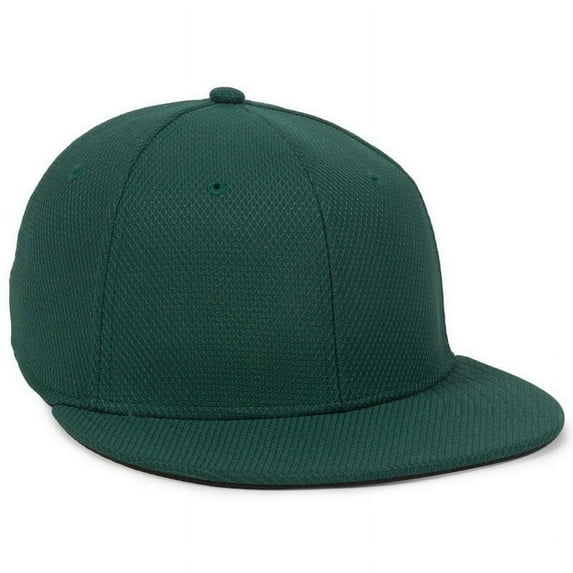 OC Sports CAGE25 Flexible Fitting Cap - Dark Green