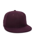 thumbnail image 1 of OC Sports CAGE25 Flexible Fitting Cap - Maroon, 1 of 8