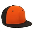 thumbnail image 1 of OC Sports CAGE25 Flexible Fitting Cap - Orange Black Black, 1 of 5