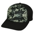 thumbnail image 1 of OC Sports MWS1125 Proflex Fit Sandwich Mesh Ball Cap - Dig Black Black, 1 of 6