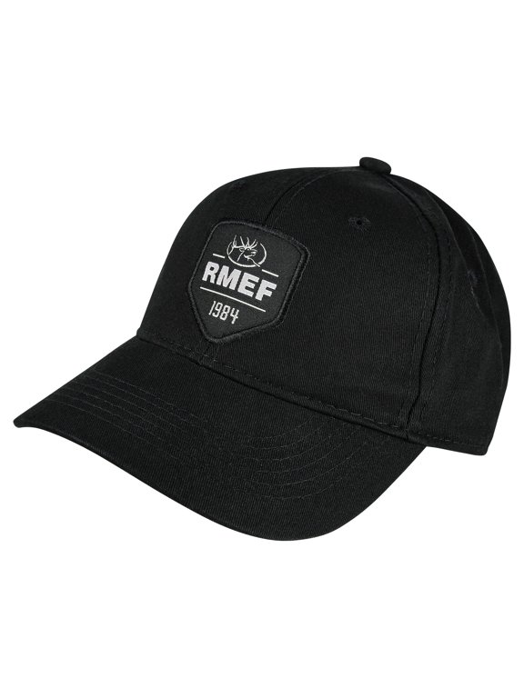 RMEF Patch Cap- Black