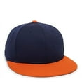 thumbnail image 1 of OC Sports TGS1930X Proflex Bamboo Charcoal Flat Visor Cap - Ny Orange, 1 of 8
