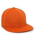 thumbnail image 1 of OC Sports TGS1930X Proflex Bamboo Charcoal Flat Visor Cap - Orange, 1 of 8
