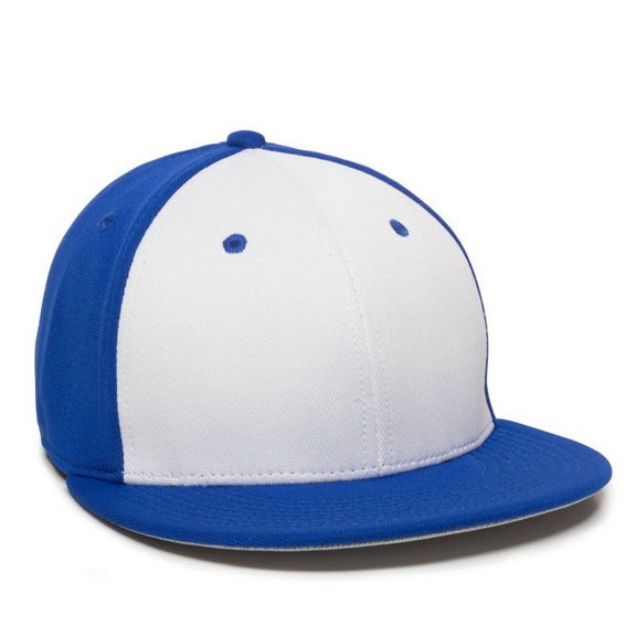 OC Sports TGS1930X Proflex Bamboo Charcoal Flat Visor Cap - Wh Ry Ry