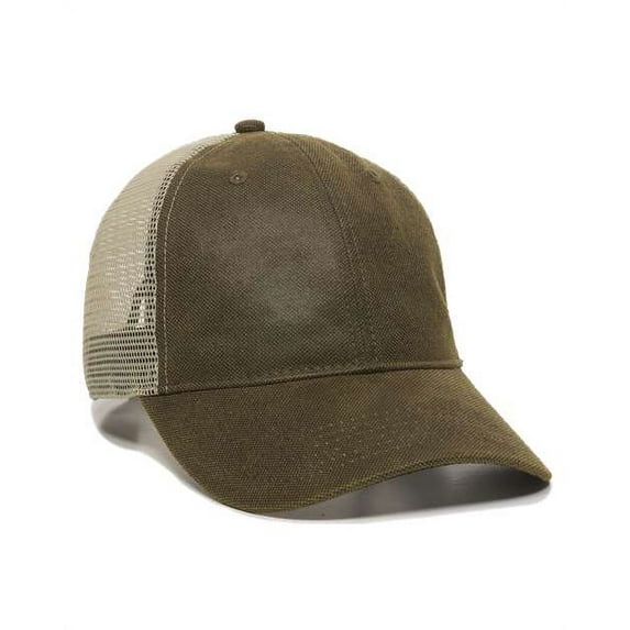 Outdoor Cap WCV-100M Weathered Canvas Front Panels-Brown/Khaki
