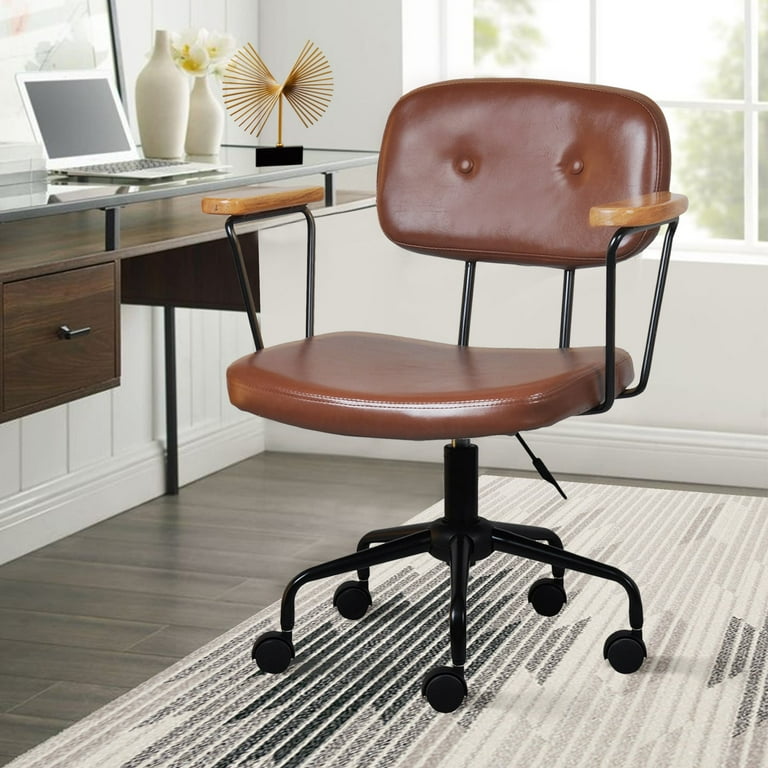 Cowhide office desk chair outlet