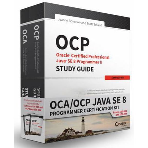 Pre-Owned OCA/OCP Java SE 8 Programmer Certification Kit: Exam 1Z0-808 and Exam 1Z0-809 (Paperback) 1119272092 9781119272090