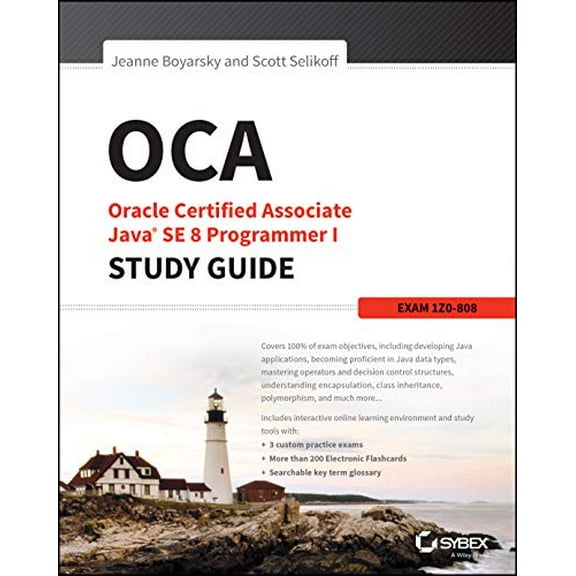 Pre-Owned OCA: Oracle Certified Associate Java SE 8 Programmer I Study Guide: Exam 1Z0-808 (Paperback) 1118957407 9781118957400