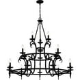 thumbnail image 1 of OCA5046EK Quoizel Lighting Octavia - 18 Light Chandelier-42 Inches Tall and 46 Inches Wide, 1 of 11