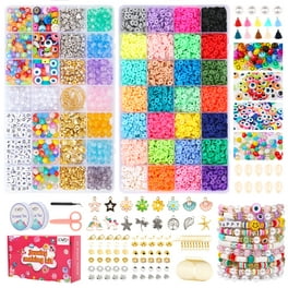 KESIYI 5500 Pcs-Crafts for Girls Ages 8-12, Clay Beads for Bracelet Making  kit,Friendship Bracelet kit,24 Colors 6mm Flat Round Polymer with Charms an  for Sale in Sanford, FL - OfferUp