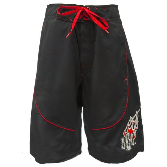 OCC - Red Flame Logo Board Shorts - 30