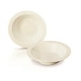 thumbnail image 1 of " OCCASIONS " 40 Pieces Plates Pack, Heavyweight Disposable Wedding Party Plastic Bowls (14 oz Soup Bowl, Plain Ivory), 1 of 7
