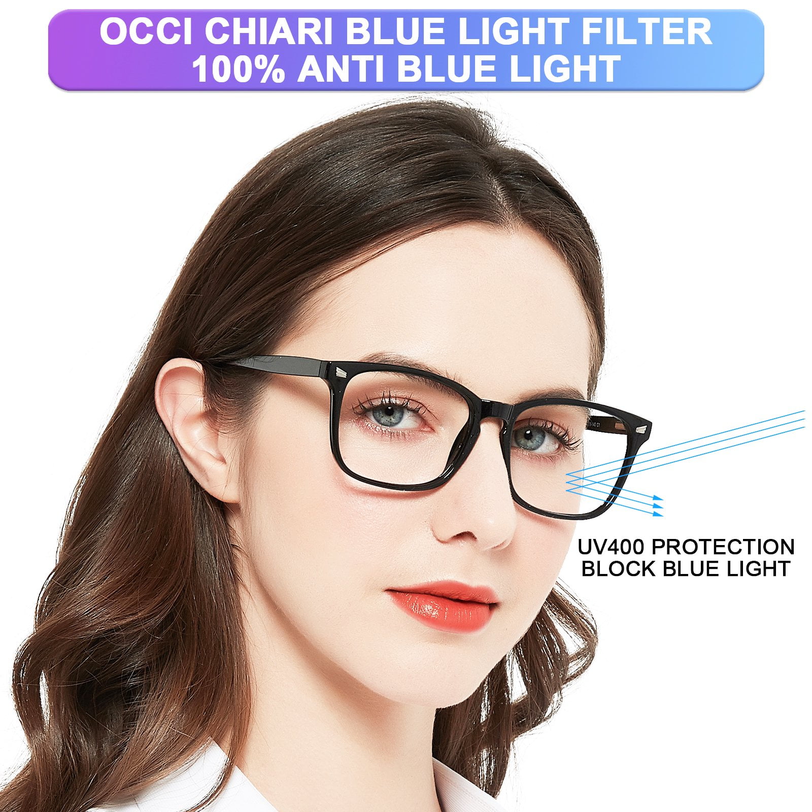 OCCI CHIARI 4.0+ Reading Glasses Women Blue Light Blocking  display picture 1