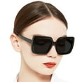 thumbnail image 1 of OCCI CHIARI Bifocal Reading Sunglasses Women 1.5 Oversized Glasses UV Protection 1.0 1.5 2.0 2.5 3.0 3.5 with Acrylic Lens, 1 of 7