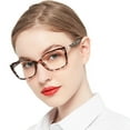 thumbnail image 1 of OCCI CHIARI Fashion Reading Glasses for Women Readers 1.0 1.25 1.5 1.75 2.0 2.25 2.5 2.75 3.0 3.5 4.0 5.0 6.0 (Brown 1.50), 1 of 6