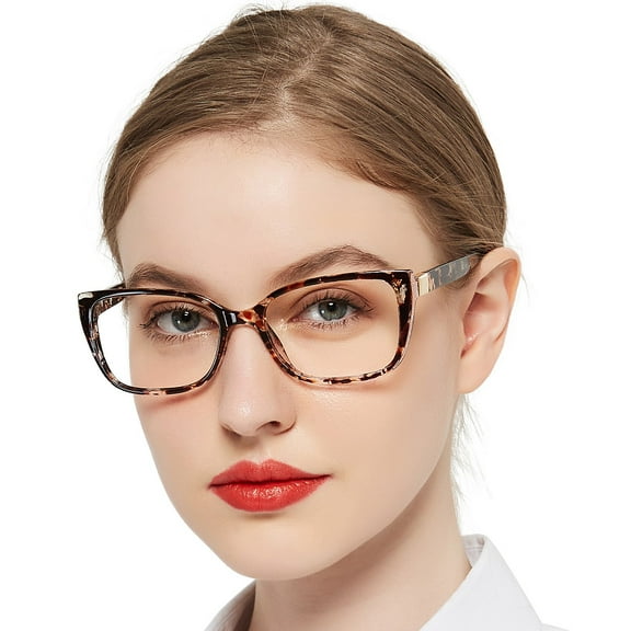 OCCI CHIARI Reading Eye Glasses 3.5 Reader for Women 350(1.0 1.25 1.5 1.75 2.0 2.25 2.5 2.75 3.0 3.5 4.0 5.0 6.0) Anti Glare, Relieve Eyestrain with Acrylic Lens