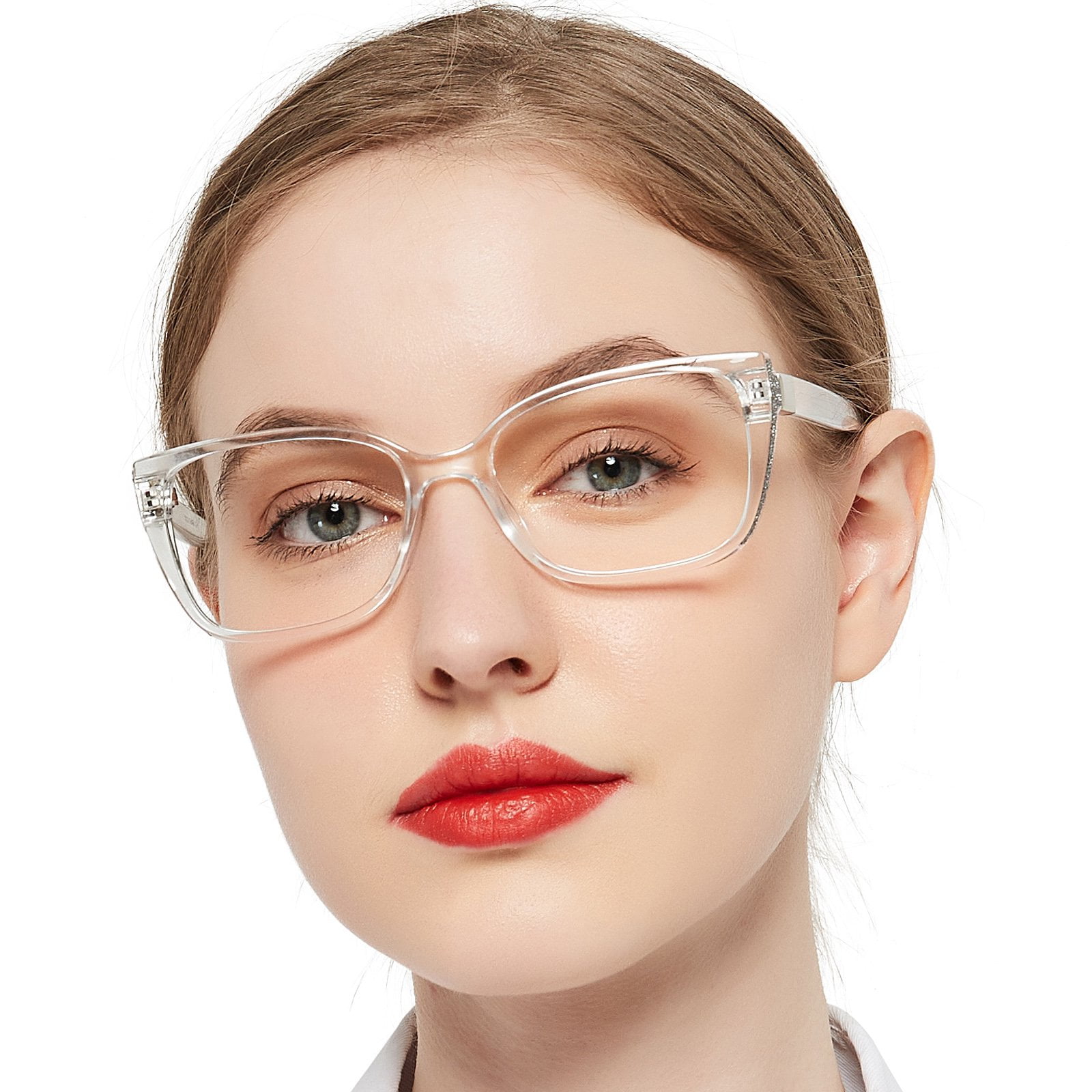 OCCI CHIARI Women s Reading Glasses 1.75 with Spring Hinge Square Reader with Anti Glare Acrylic Lens Walmart